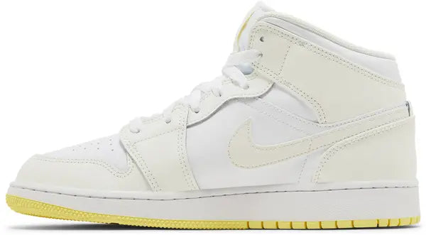 Jordan 1 Mid Sail Light Laser Orange (GS)