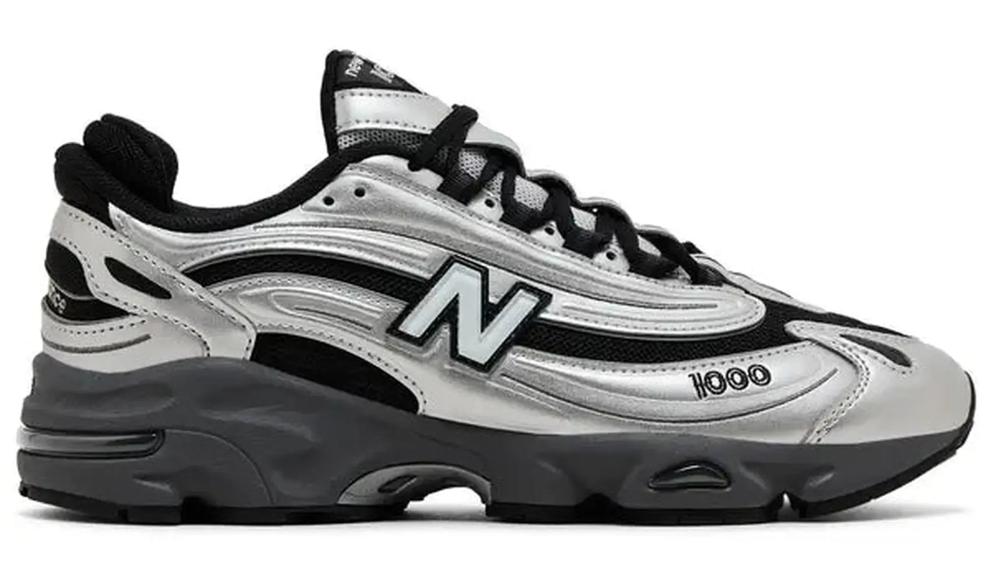 New Balance 1000 Black Silver Metallic