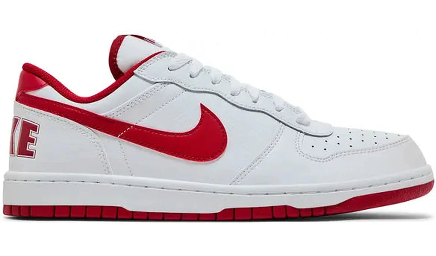 Nike Big Nike Low White Gym Red