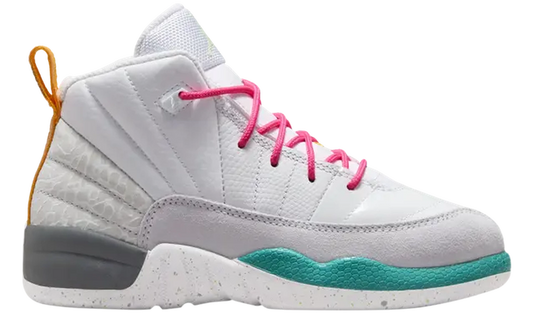 Jordan 12 Retro White Vapor Green (PS)