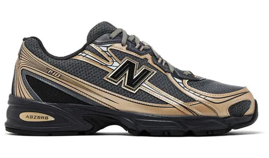 New Balance 740v2 Black Castlerock Gold Metallic