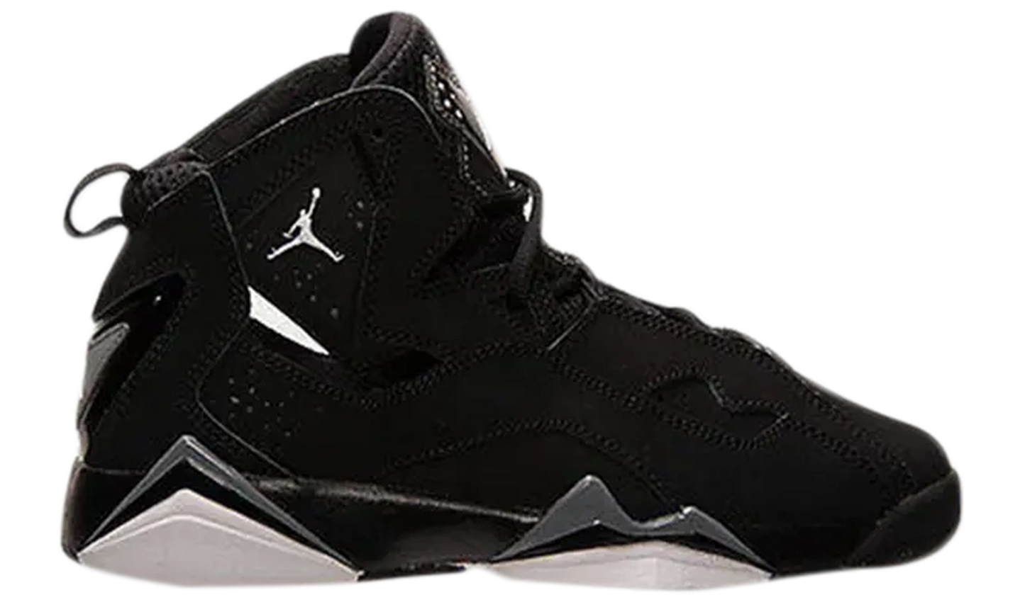 Jordan True Flight Black Metallic Silver (GS)