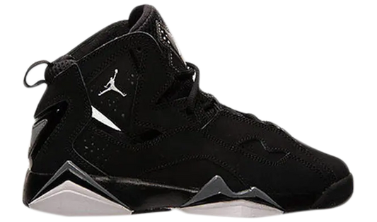 Jordan True Flight Black Metallic Silver (GS)