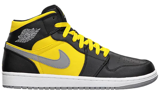 Jordan 1 Phat Mid Black Speed Yellow