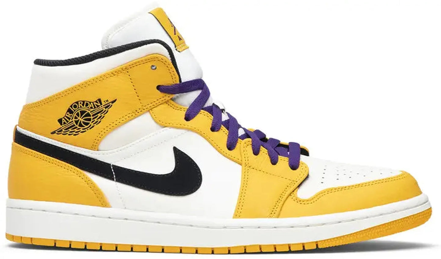 Jordan 1 Mid SE Lakers