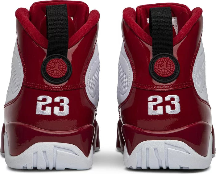 Jordan 9 White Gym Red