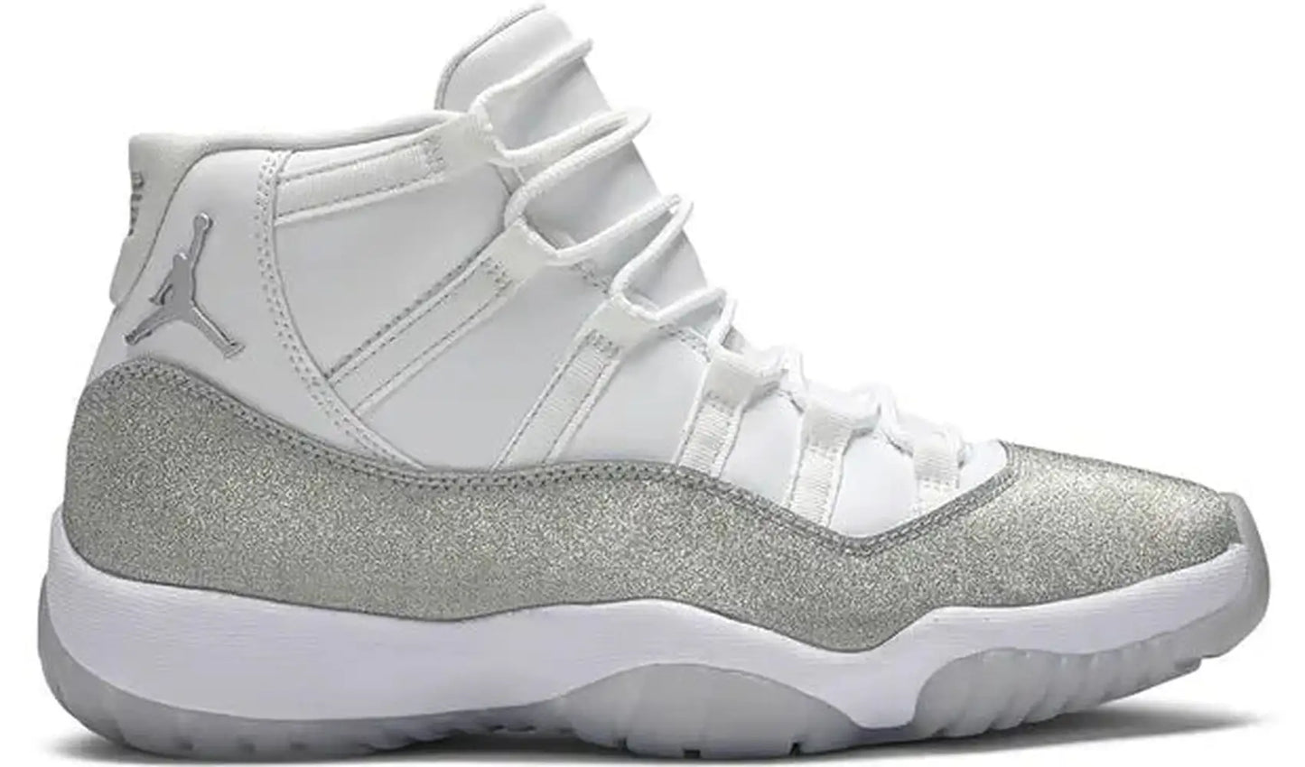 Jordan 11 Retro White Metallic Silver (W)