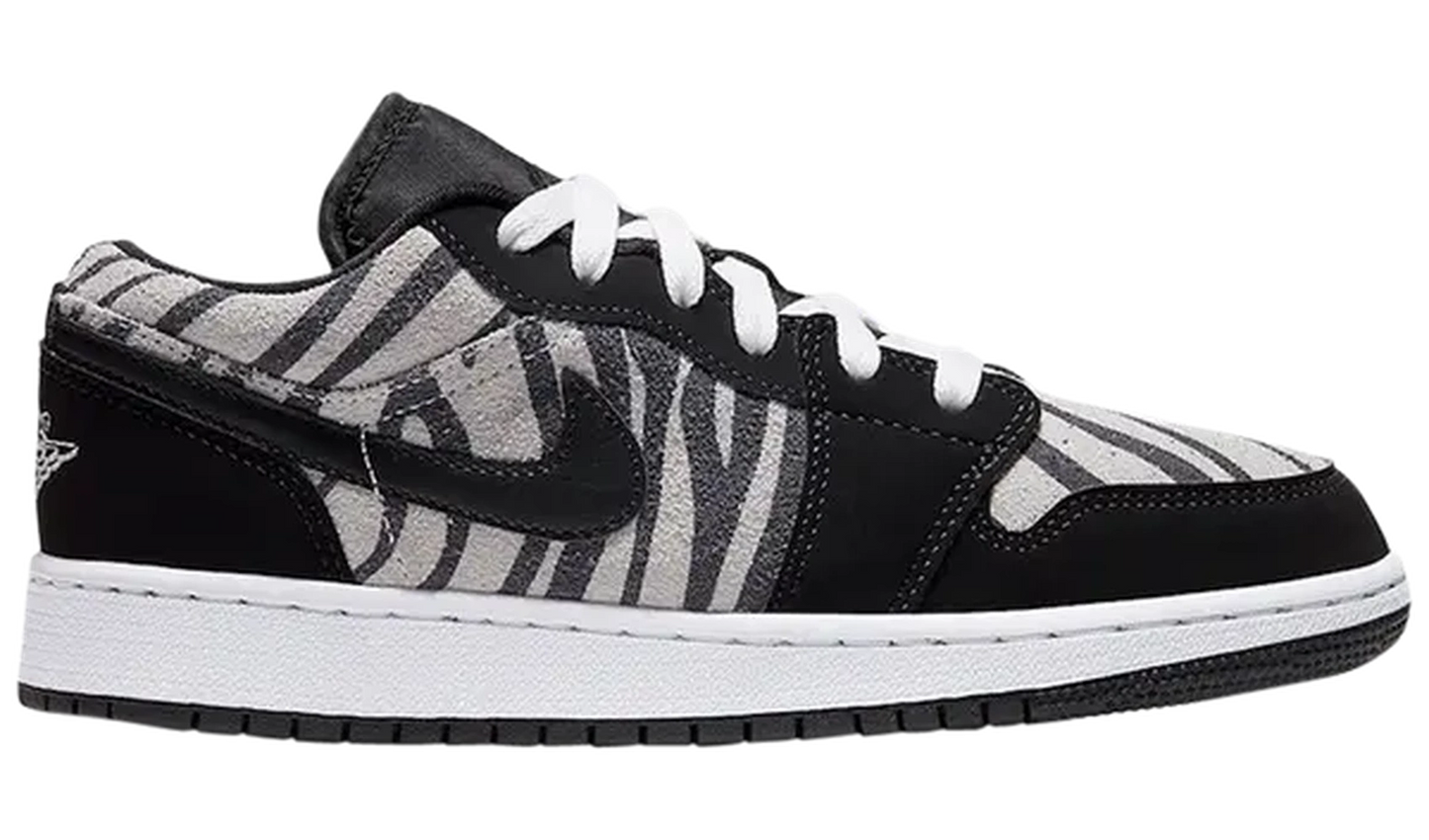 Jordan 1 Low Zebra (GS)