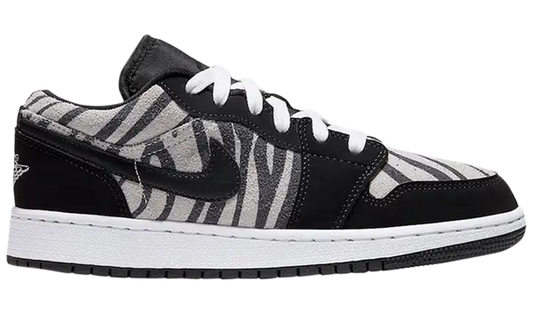 Jordan 1 Low Zebra (GS)
