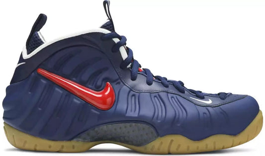 Nike Air Foamposite Pro Blue Void University Red