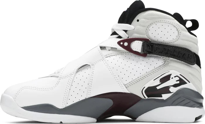 Jordan 8 White Burgundy
