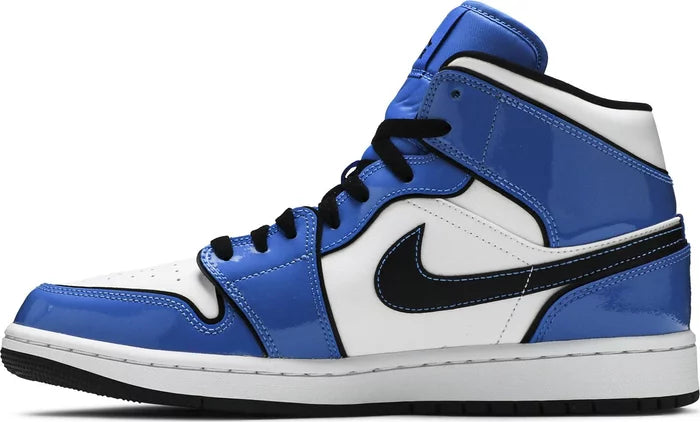 Jordan 1 Mid Signal Blue