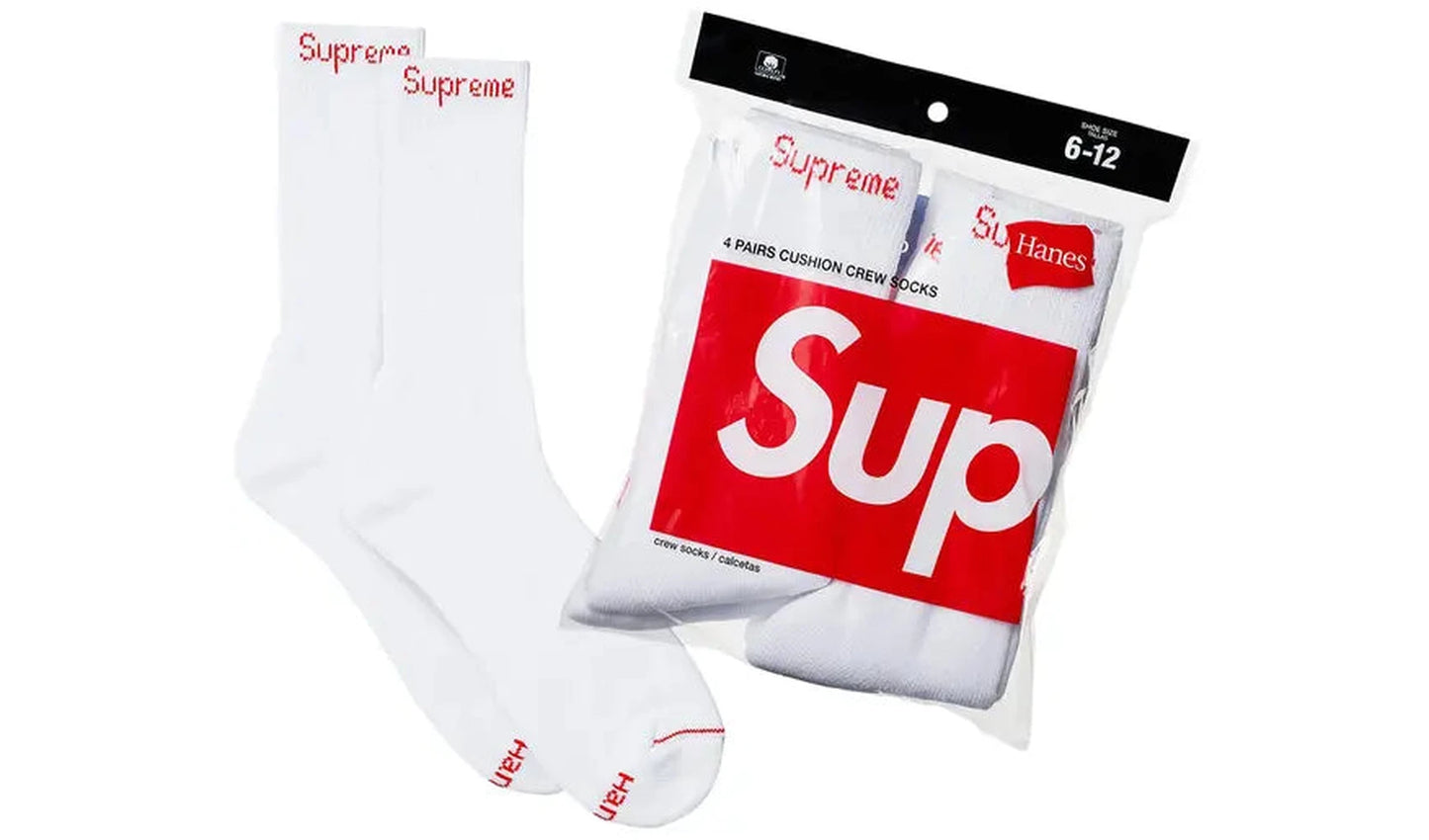 Supreme Socks White (1 pair)