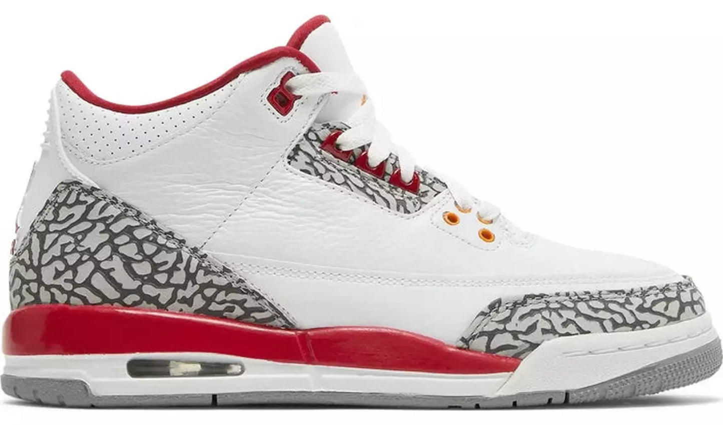 Jordan 3 Retro Cardinal (GS)