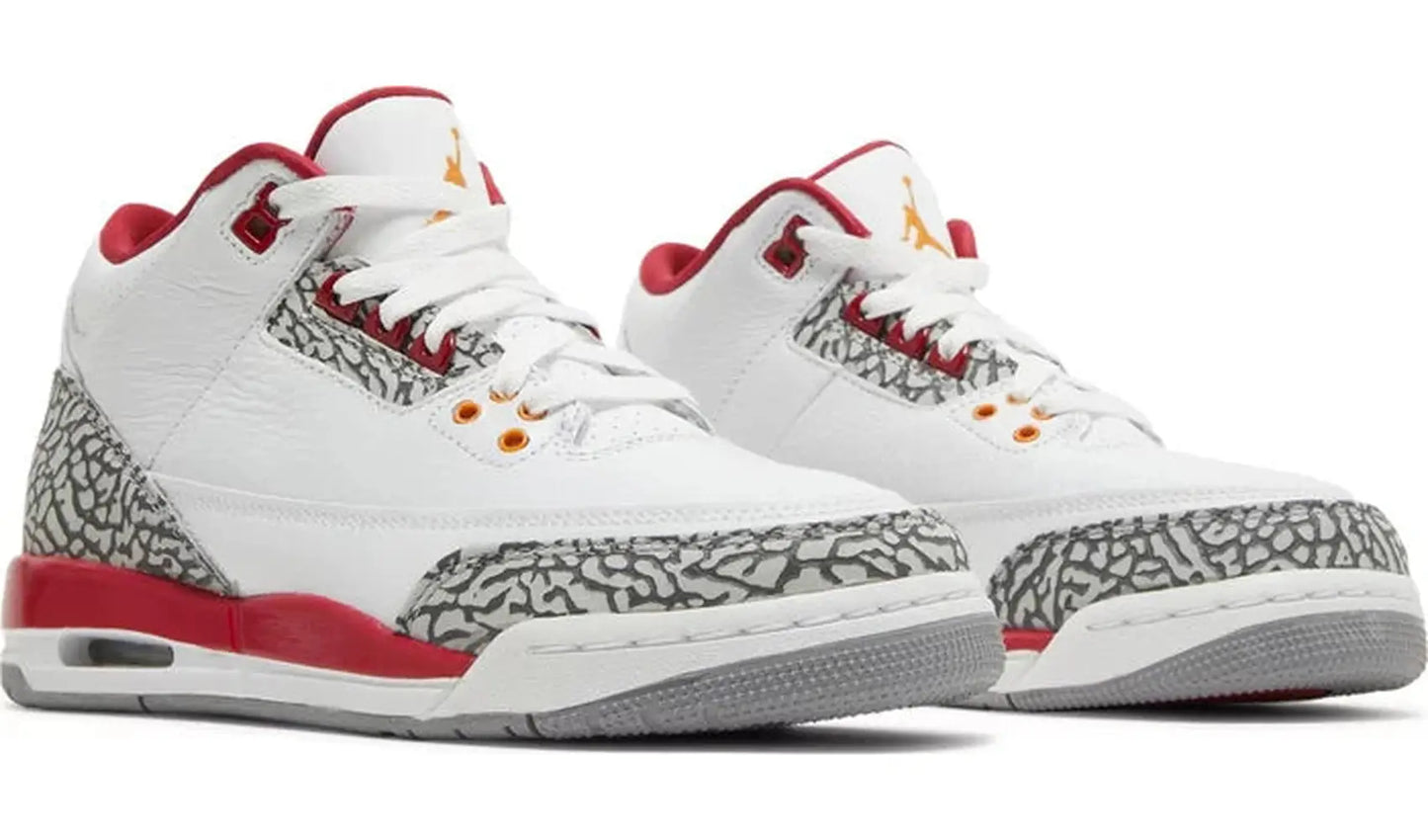 Jordan 3 Retro Cardinal (GS)