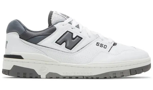 New Balance 550 White Grey Dark Grey