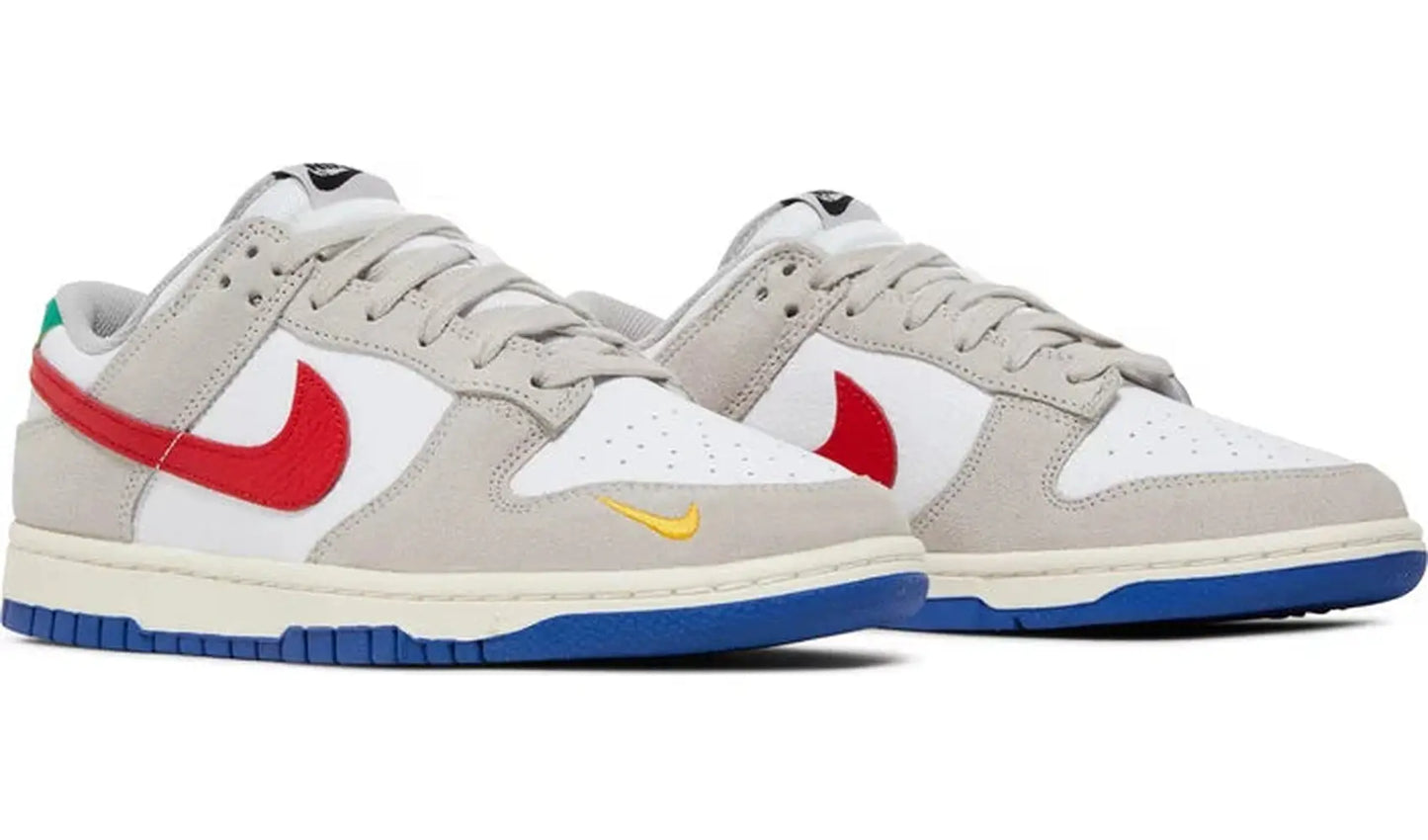 Dunk Low Light Iron Ore Red Blue