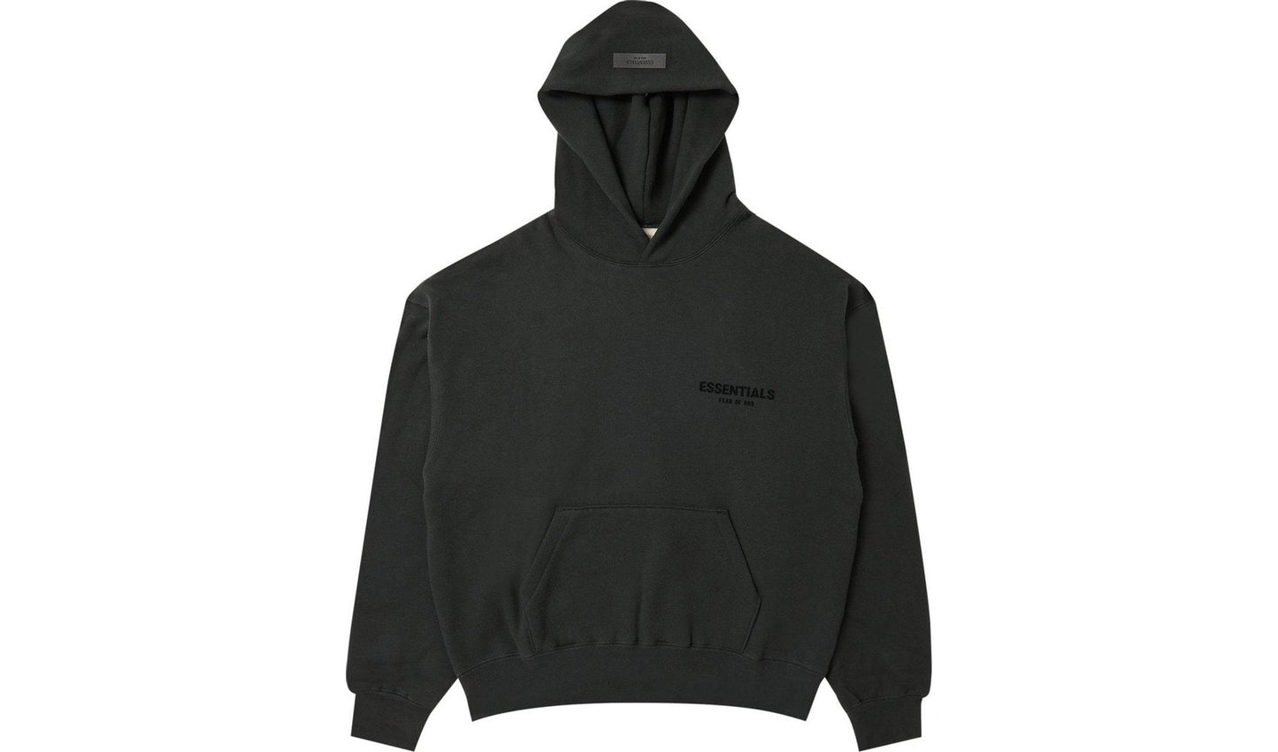 Fear of God Essentials Pullover Chest Logo Hoodie Stretch Limo/Black