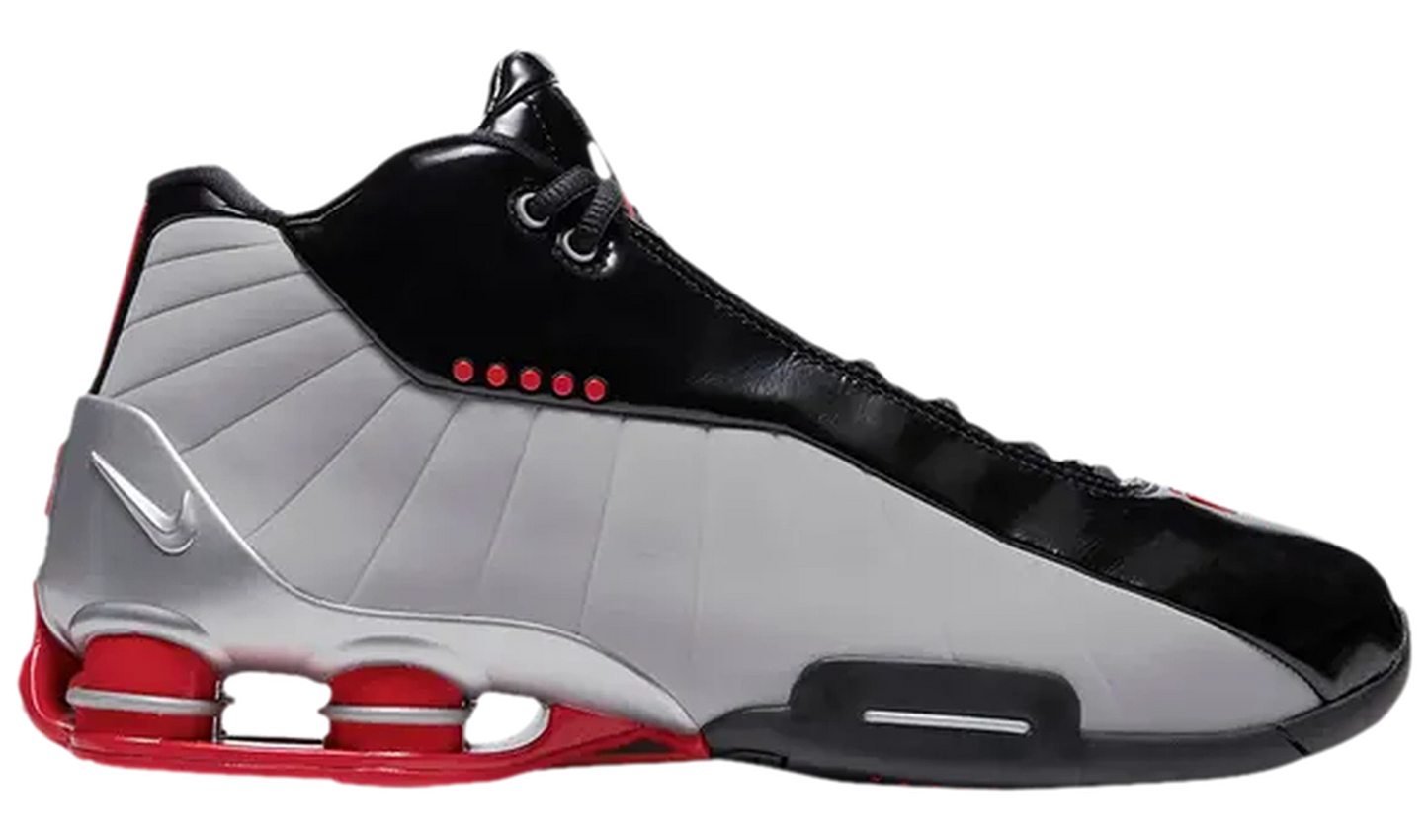 Nike Shox BB4 Black Cement Red