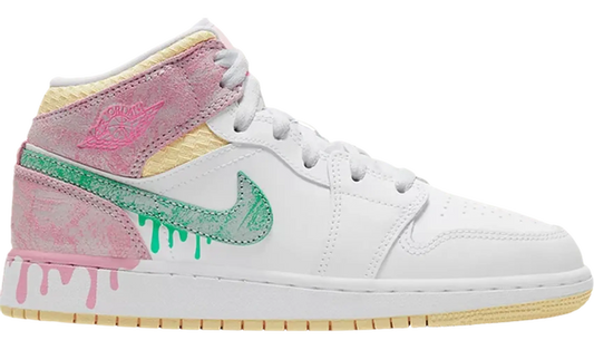Jordan 1 Mid Paint Drip (PS)