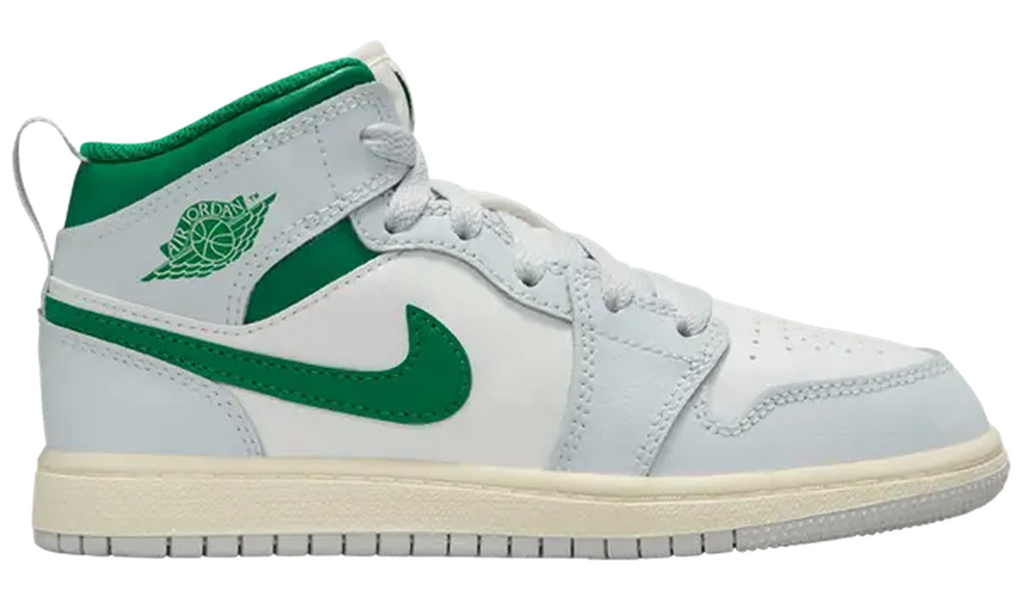 Jordan 1 Mid Sail Pine Green (PS)