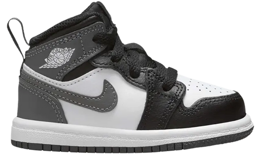 Jordan 1 Mid Black White Iron Grey (TD)