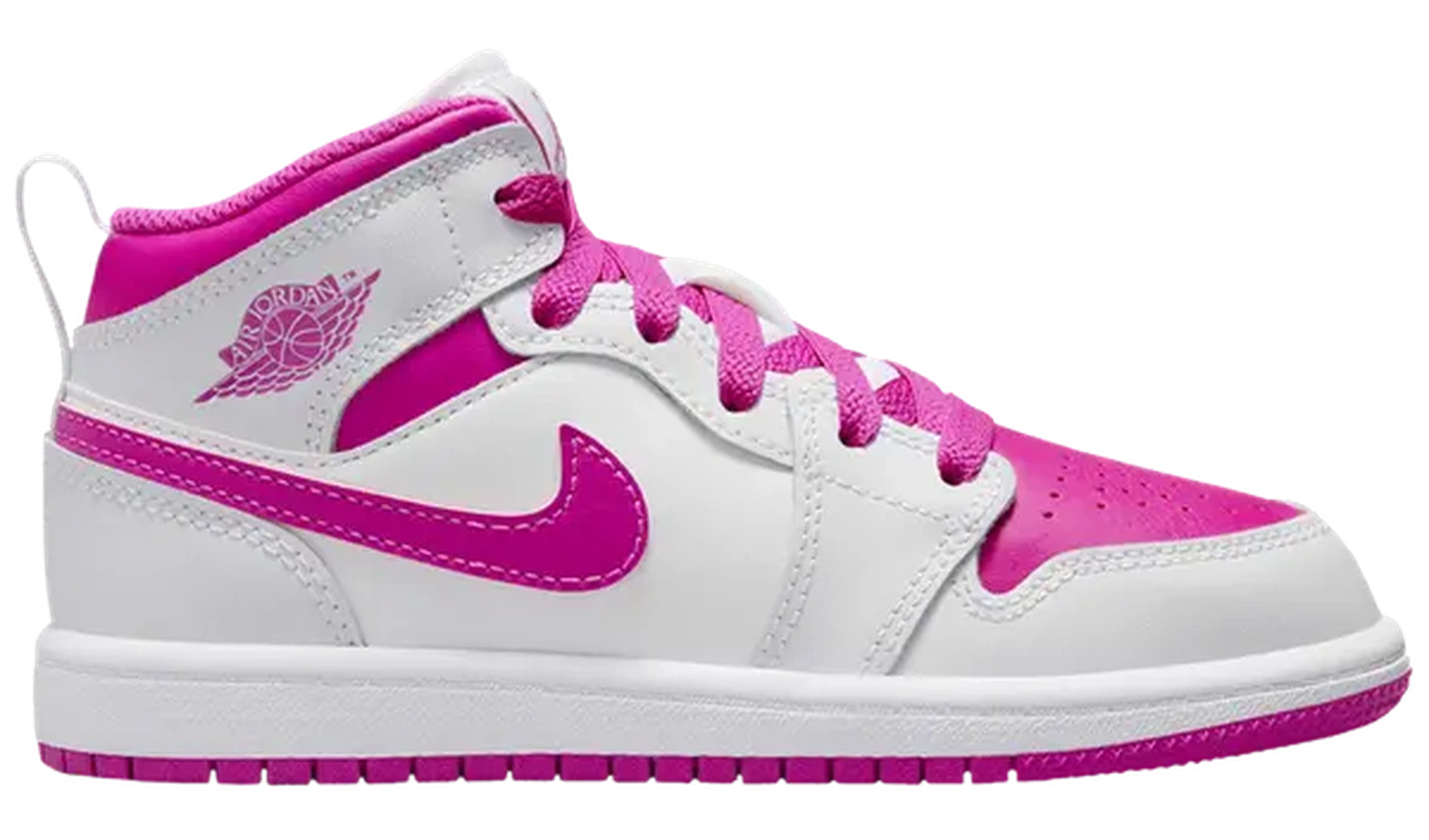 Jordan 1 Mid Fire Pink (PS)