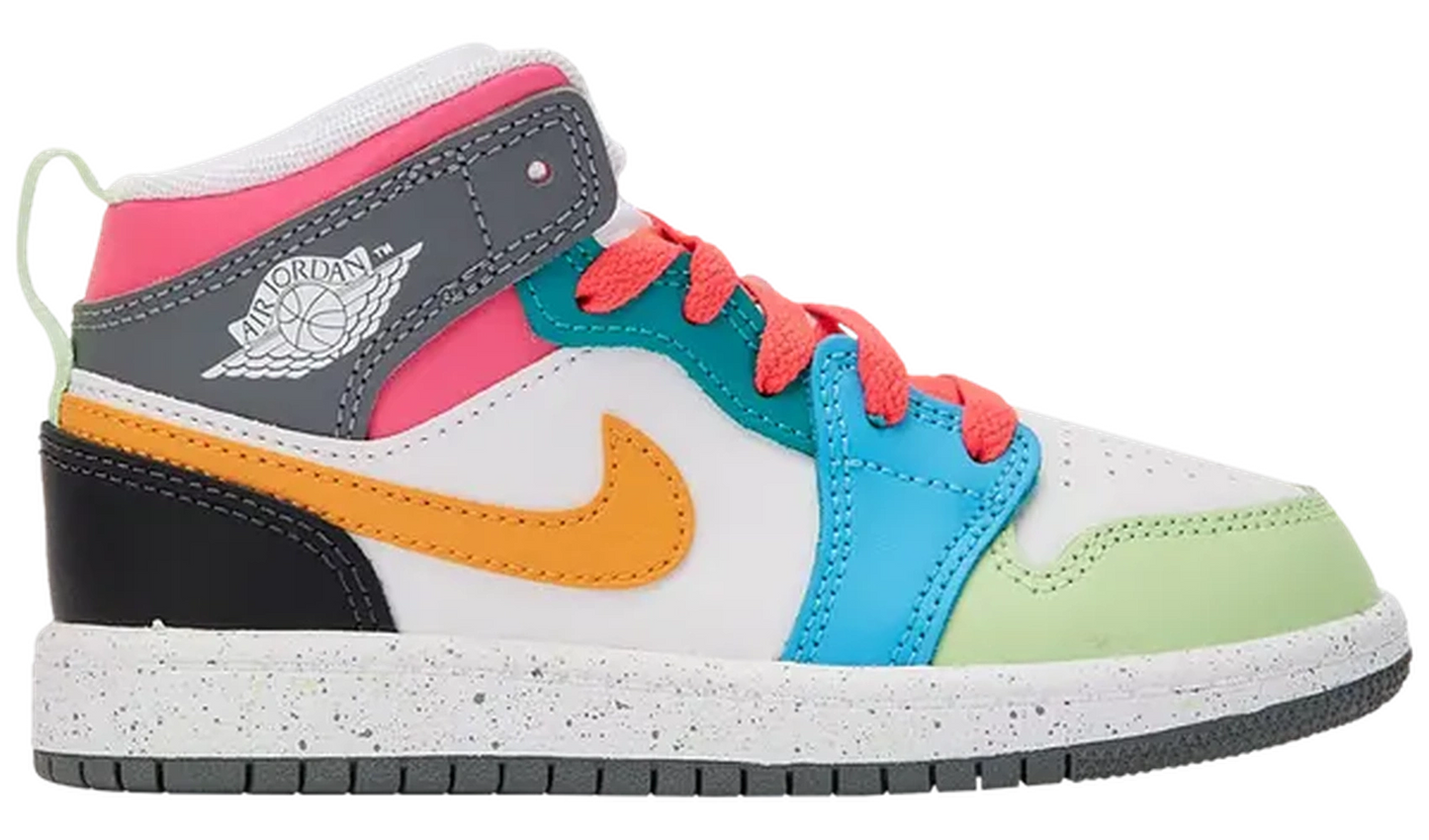 Jordan 1 Mid SE Multi-Color (PS)