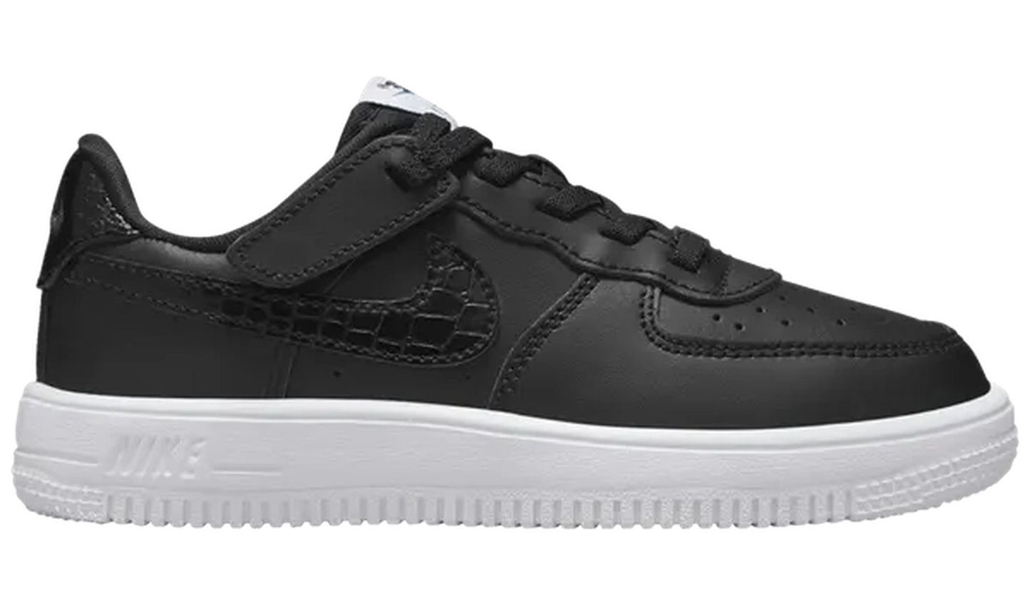 Nike Force 1 Low LV8 EasyOn Black White (PS)