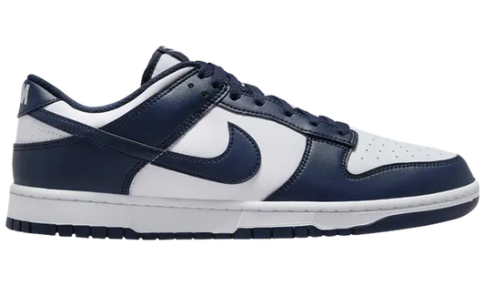 Nike Dunk Low White Midnight Navy