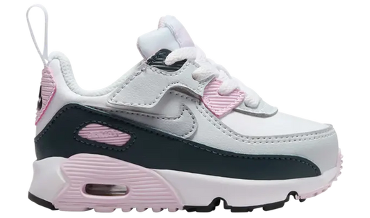 Air Max 90 EasyOn White Pink Navy Grey