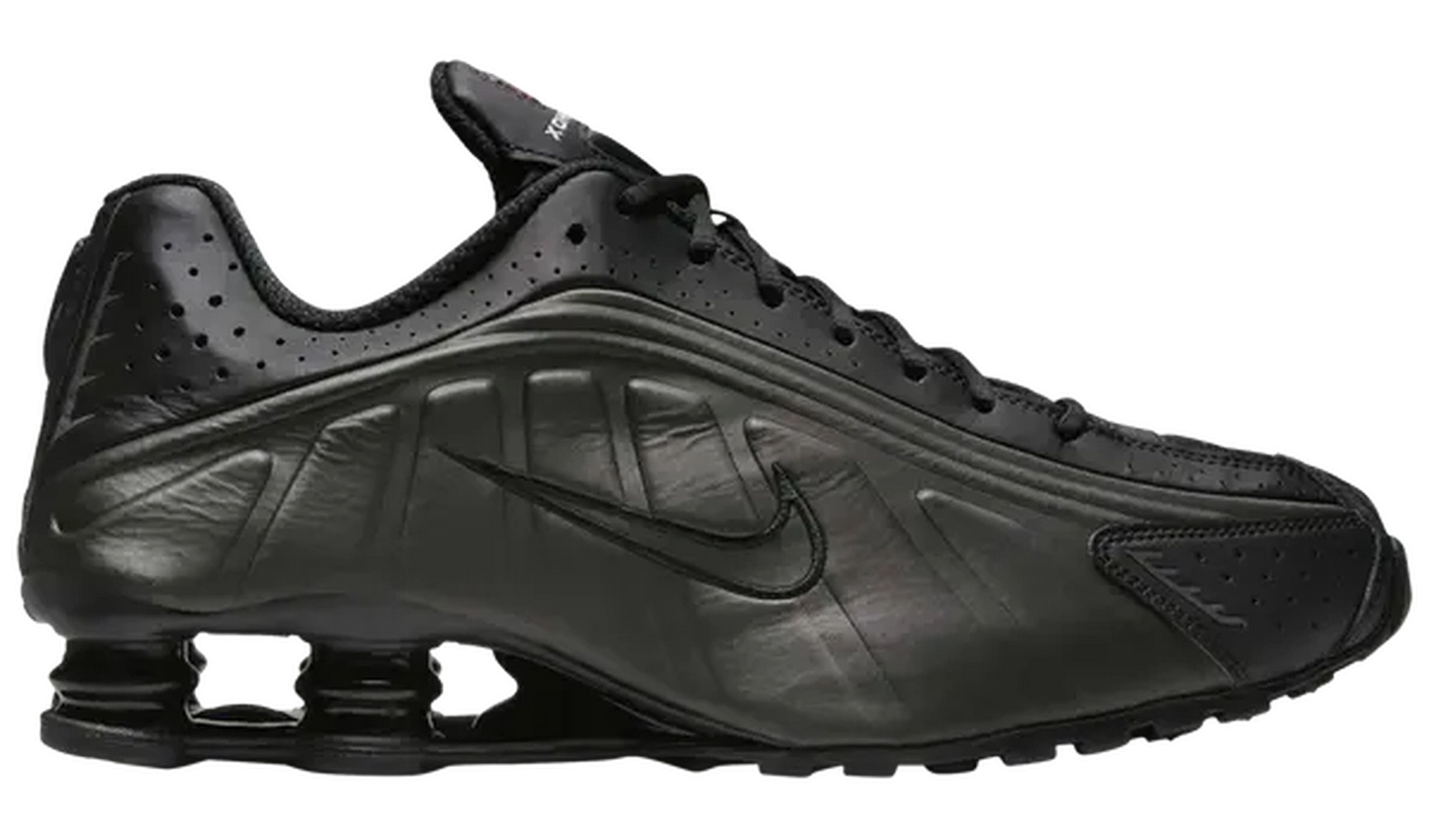 Nike Shox R4 Black Bright Crimson
