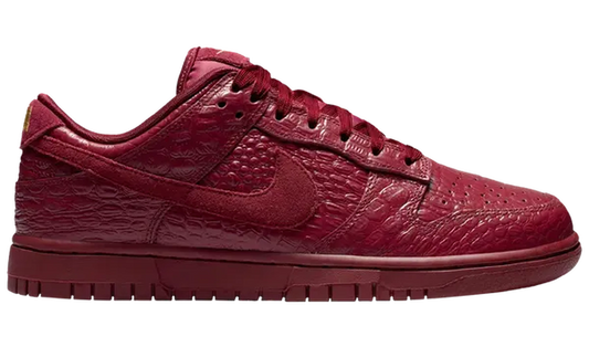 Nike Dunk Low Crocodile Team Red (W)