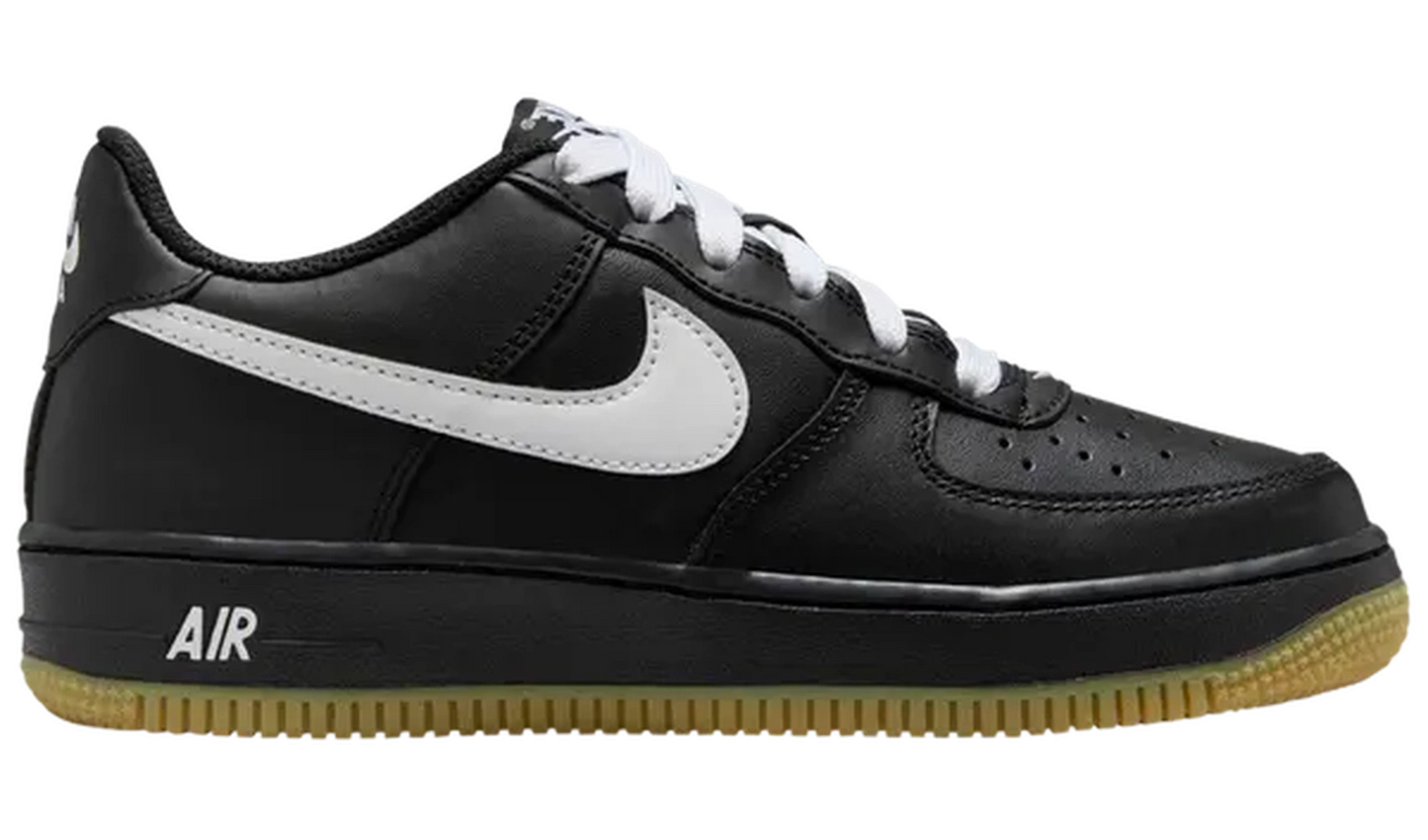 Air Force 1 Low LV8 Black Gum Light Brown White (GS)
