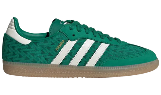 adidas Samba OG Bold Green Off White Gold (W)