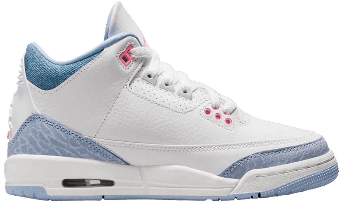 Jordan 3 Retro White Cobalt Bliss (GS)
