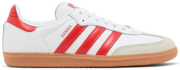 adidas Samba OG White Solar Red Gum (W)