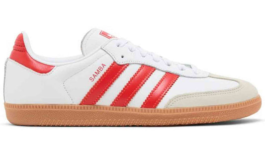 adidas Samba OG White Solar Red Gum (W)