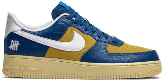 Air Force 1 Low SP Undefeated 5 Blue Yellow Croc