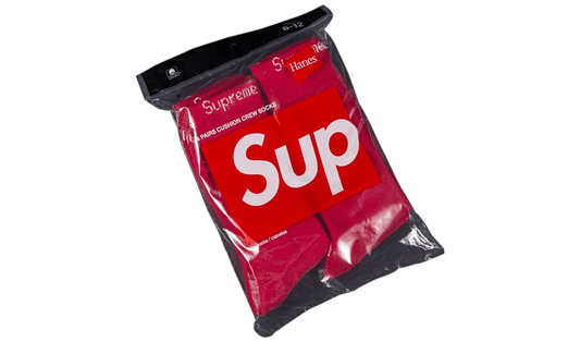 Supreme Socks Red (1 Pair)